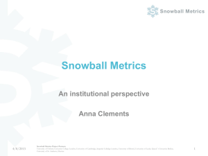 TG meetings - Anna Clements-Lisa Colledge (Snowball