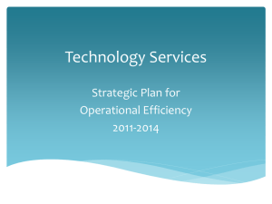 Technology Services Strategic Plan