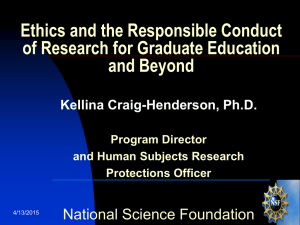 Dr. Craig Henderson - Howard University, Graduate School