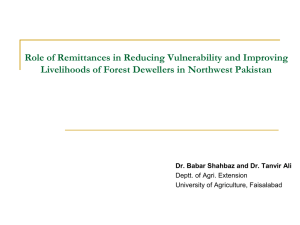 An Historical Overview of Forest Policies of Pakistan