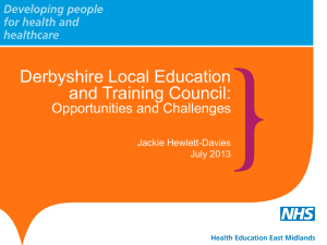 Derbyshire Local Education and Training Council