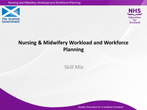 Skill Mix - NHS Education for Scotland