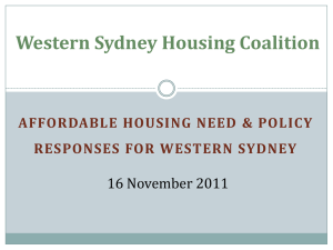 WSHC Program - Western Sydney Community Forum
