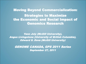 Yann Joly (McGill University)