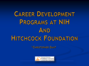 Career Development Plan - Health Care Professionals