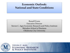 Evans - Economic Outlook: National and State Conditions