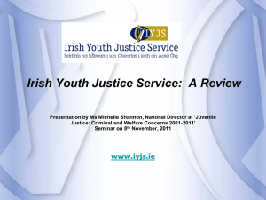 Michelle Shannon: Irish Youth Justice Service: A Review