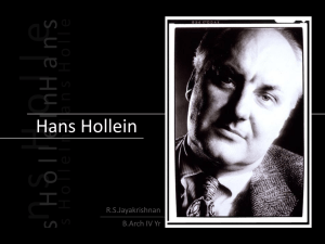 Hans Hollein - The Archi Blog