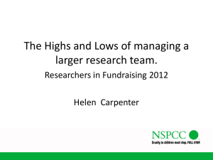 Helen Carpenter - Institute of Fundraising