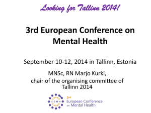 3rd European Conference on Mental Health