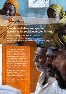 Towards equitable coverage and more inclusive social