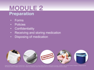 Preparation - Healthy Child Care America