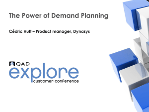 The Power of Demand Planning