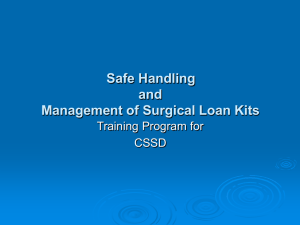 Design and Handling of Surgical Instrument
