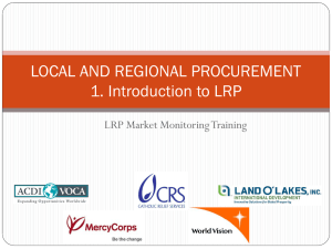 Introduction to LRP