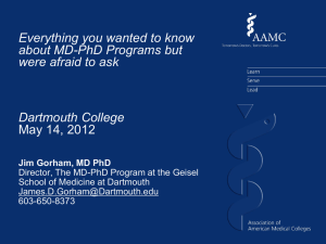 109 MD-PhD Programs