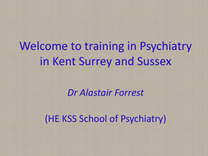 KSS Induction Aug 2014 - Health Education Kent, Surrey and Sussex