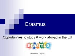 Erasmus - Northumbria University