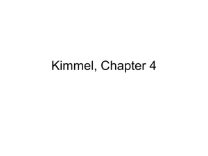 Kimmel, Chapter 4