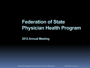 1 360 Instrument - Federation of State Physician Health Programs