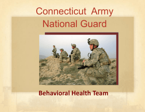 Behavioral Health Team - Connecticut Clearinghouse