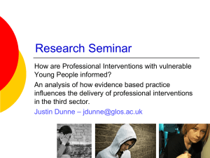 Research Seminar - Insight – University of Gloucestershire