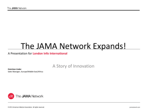 The Jama Network Expands! - London Info International