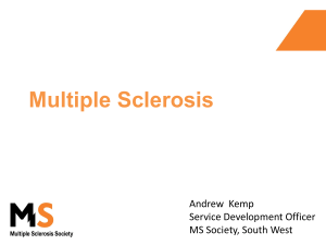 MS Society - Somerset Neurological Alliance