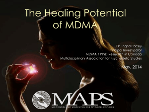 The Healing Potential of MDMA