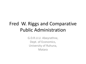 Fred W. Riggs