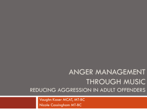 Anger Management by Vaughn Kaser, MCAT, MT-BC
