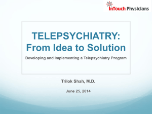 Presentation PPT - InTouch Physicians