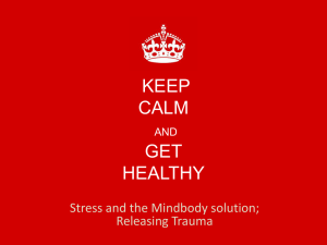 Keep Calm and Stay Healthy