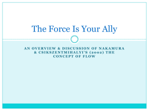 The Force Is Your Ally - Southeastern Louisiana University