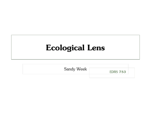 Ecological Lens