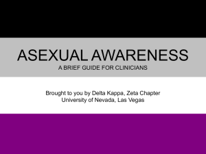 Asexuality Awareness - University of Nevada, Las Vegas