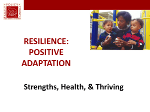 Positive Adaptation - Resilience Trumps ACEs