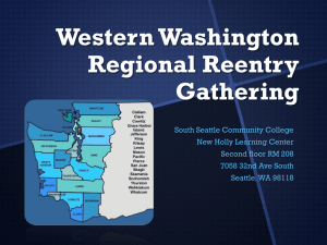 Western Washington Regional Reentry Gathering
