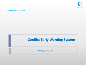 Conflict Early Warning System (CEWS)