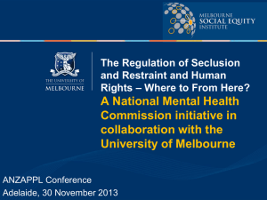 McSherry, B (2013) - Melbourne Social Equity Institute
