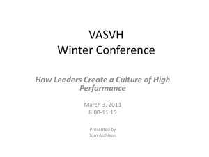 VASVH Winter Conference