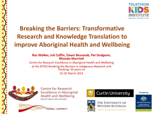 Transformative research and knowledge translation to