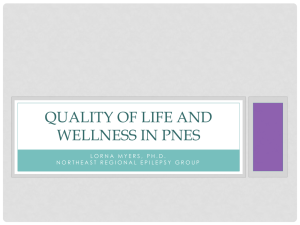 Quality of life and wellness in Psychogenic non