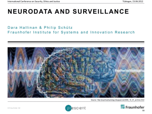 Neurodata and surveillance