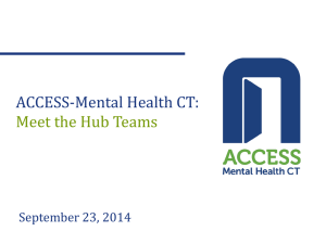 The Massachusetts Child Psychiatry Access Project A Platform for