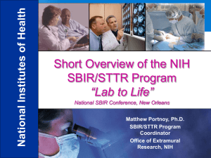 HHS-NIH: Matthew E. Portnoy, Ph. D