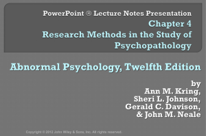 PowerPoint * Lecture Notes Presentation Chapter 4