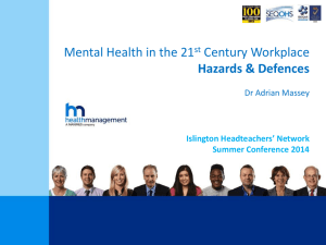 Dr Adrian Massey- Mental Health in the 21st Century Workplace