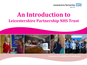 Effective Care - Leicestershire Partnership NHS Trust