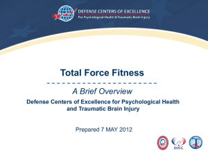 Total Force Fitness - Human Performance Resource Center